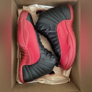 Jordan Air Retro 12 Black and Red Sneakers
